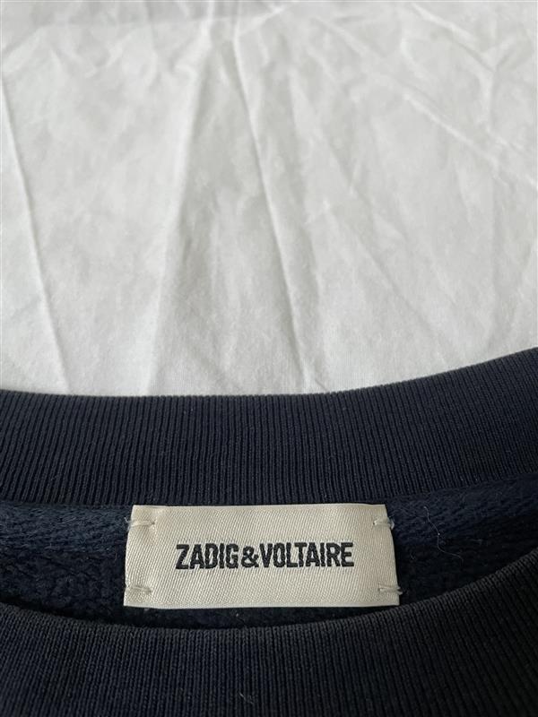 Zadig & Voltaire - Marinblå Sweatshirt - Medium